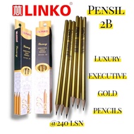 1pcs 2B BENEFIT Gold Silver Pencil P5000 P7000 2B Safari Pencil