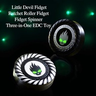 EDC Fidget Toys Fidget Spinner Clicker Fidget Ratchet Roller Fidget Little Devil Fidget Stress Relie