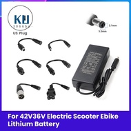 42V 1.5A Scooter Charger for M365/PRO Li-Ion Battery Power Adapter for 36V 10S Replacement Lithium B