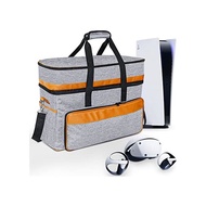 FPVtosky carrying bag for PSVR2&amp;PS5, large travel bag for Playstation VR2&amp;PS5, Playstation5&amp;PS V