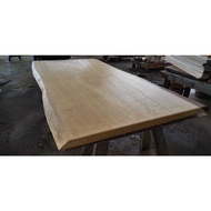 2"(T) inch x 36"(W) inch = 7' feet Mersawa Live Edge Slab Hard Wood