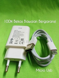 VIVO CHARGER CAS Y12 Y83 Y15 Y95 Y93 ORIGINAL MICRO USB BEKAS BAWAAN HP