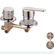 Aksesori Bilik Pancuran Keseluruhan Keran Bilik Pancuran Tembaga Penuh Keran Injap Campuran Air Seju