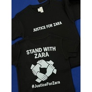 Crew T-ShirtBaju Justice For Zara T-Shirt Unisex For Men & Women 2025 Kaos CottonS-5XLS-5XL