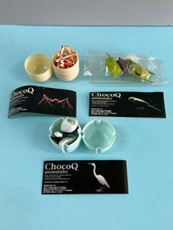 Choco Q 長腳蟹 白鷺 非洲鸚姆