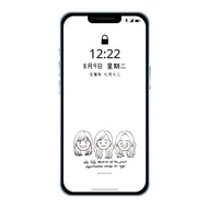 【客製化似顏繪】Q版頭像_手機桌布