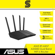 ASUS RT-AX57 AX3000 Dual Band WiFi 6 Router
