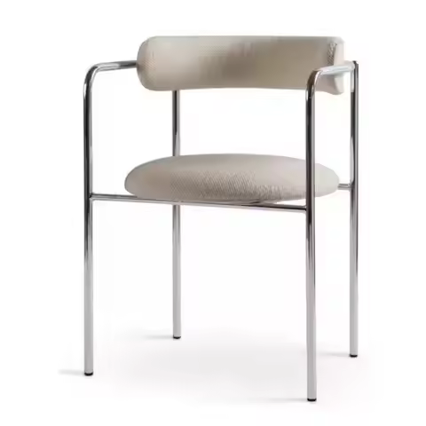 Modern Stainless Steel Dining Chair Designer Dining Chair Home Furniture Bauhaus Single Person Chair