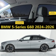 Compatible with BMW G60 520i 2024+ Car Window Sunshade Double-layer Sun Protection Heat Insulation A