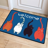 Door Mat Bedroom Entrance Toilet Bathroom Non-slip Mat Household Entrance Absorbent Foot Mat Cartoon