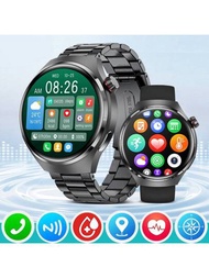 LIGE Lige Nuevo Reloj Inteligente Con Pantalla Hd A Color Para Hombres, Monitor De Frecuencia Cardíaca, Llamada Resistente Al Agua Ip68 Para Android Y Ios, Reloj Inteligente Para Hombre