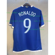 2006 Brazil Away Short Sleeved Retro Men's Football Jersey