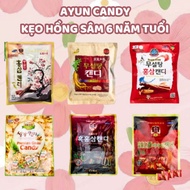 6-year-old Korean Ginseng Candy/Red Ginseng Candy/Korean Black Ginseng Candy (Sugary/Unsweetened)