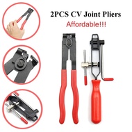 2PCS CV Joint Clamp Banding Tool Ear Type Boot Clamp Pliers For Installing CV Clamps