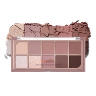 mude Shawl Moment Eyeshadow Palette Matte Shimmering Glitter Layering 10 Shades Highly Pigmented Ble