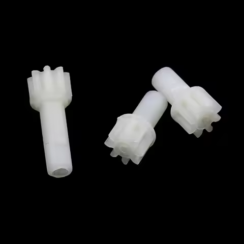 White Plastic Motor Gear RC Car Driving Gear for Wltoys K989 K969 K979 Replacement Accessory