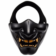 ❤️Airsoft Paintball Mask Hannya Halloween Masks Army Paintball CS Game Hunting Party Prop Mask❤️