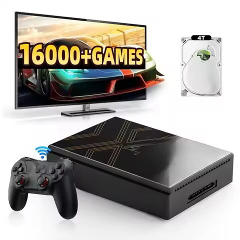 Kinhank Super Console X5 PRO with 16000+ Games,Retro Game Console Compatible with Most Emulators,And