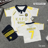 Al Nassr 2025 Children's Football Jersey - Ronaldo 7 | CR7 baby sports outfit