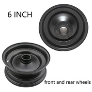 6 Inch Front/rear Rims For Atv Karting Scooter Lawn Mower 13x5.0-6 13x6.50-6 145/70-6 Tires Wheels P