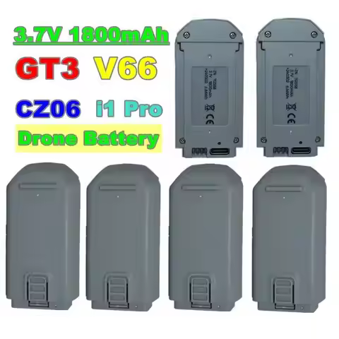 V66/GT3/CZ06/i1 Pro Drone 3.7V 1800MAh Original Drone Battery For RC Quadcopter Replacement Battery 