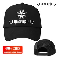 BURGERKILL Men's Hat Premium Trucker Hat Men's Distro Hat