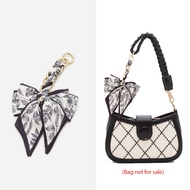 For Coach Bag Bow Bag extension chain Luxury Satin Silk Bow Streamers extend chain single shoulder underarm Women's Bag DIY transform accessories