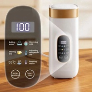 【LK9G】-Portable Travel Electric Thermal Mug 650ml Hot Water Heating Cup Milk Travel Boilers Mugs The