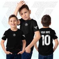 Jersey Budak Custom Name TJ Arrow FREE Custom Nama Nombor Kids Jersey Microfiber Unisex (FAST SHIPPI