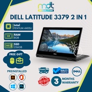 Dell Latitude 3379 2 IN 1 Touch Screen Laptop Pentium 4450U 8GB RAM 256GB SSD WIN 10 PRO MICROSOFT O