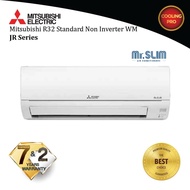 MITSUBISHI ELECTRIC 1.0-2.5HP Standard Non Inverter Air Conditioner Mr SLIM JR Series R32