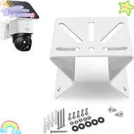 FANSIN Corner Mount, Metal White Outdoor Wall Bracket,  Wall-mounted Camera Support for S340 Eufy/PT