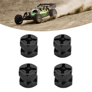 RC Hex Hub Extension Wheels Adapter 12mm Drive for AXIAL HSP Redcat HPI 1/10 Car (Red)