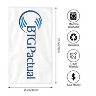 BTG Pactual logo Absorbent Towel Square Towel Face Towel Beach Hand Towel Bath Towel Towel Running F