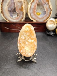 🌈閃令令黃水晶龍蛋 🫰(Y820)