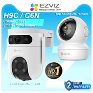 EZVIZ H9C 3MP + C6N 2MP Lagi Best Bundle Deal. Dual Lens Outdoor and Single Lens indoor CCTV Wifi Si