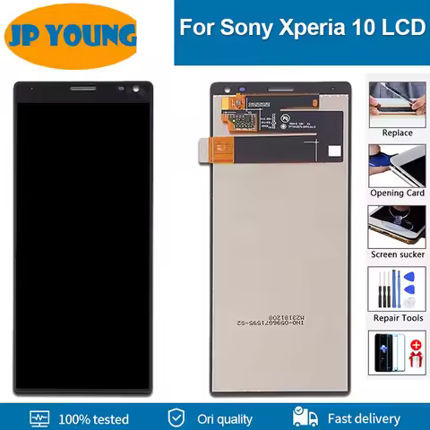 6.0" Original Display For Sony Xperia 10 LCD XA3 Touch Screen Digitizer Replacement For Sony X10 I31