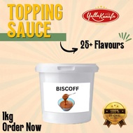 Best Selling by Yalla Kunafa Biscoff Sauce Best Quality 1kg