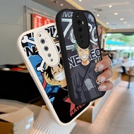 For OPPO Reno2 F Reno 2Z Case Cartoon One Piece Phone Case Soft Shockproof Protective Lambskin Cover