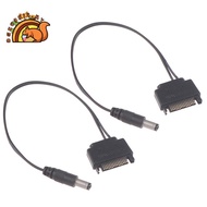 2Pcs DC Cable Power Supply SATA Revolution DC 5521 12V Power Supply SATA to DC Cable