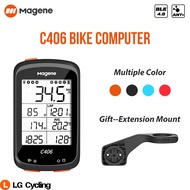 Magene C406 GPS Bike Meter Bike Meter GPS Heart Rate Bike Meter GPS Bike Computer Wireless MTB Road