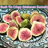 Dry Fig Buah Tin Crispy (50g/100g) import dari Mekkah al-Mukaromah harga borong makanan sunnah kering tambah susu halal