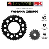 RK Takasago Yamaha XSR-900 large displacement chain sprocket, material: Black plated steel, Sprocket