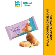 Bauli Moonfils Croissant with Creme Filling (Chocolate Vanilla Strawberry Sweet Cheese Creme) 45g Pa