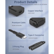 65W 20V 3.25A USB C Pengecas Komputer Riba Serasi dengan Gram 17 16 15 14 Siri 17Z90P 16Z90P 14Z90N 