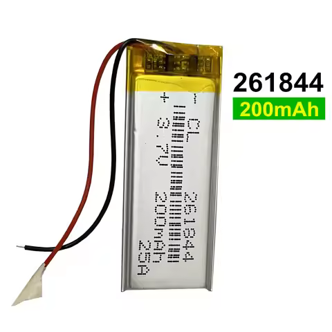 PR261844N 261844 321638 3.7V 200mAh Li-Polymer Battery For Samsung YP-U5 MP3 Player/for Philips Goge