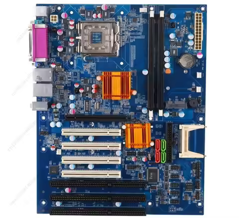 G41 Industrial Motherboard with 3 ISA 4 PCI Slots Dual LAN DDR3 LGA 775 Socket