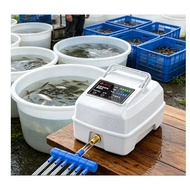 BYCOLOR AC/DC Rechargable Pond Air Pump Fish Farm Fish Market Pump Aquarium Pam Udara Oxigen Aerator