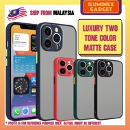 Poco F6 F5 F4 F3GT F3 F1 X5 X3GT X3Pro X3 Two Tone Color Matte Case