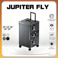 🧡MALAYSIA🧡JUPITER FLY Luggage Travel Trolley Suitcase 20/30 Inch Front Opening Luggage with TSA 行李箱